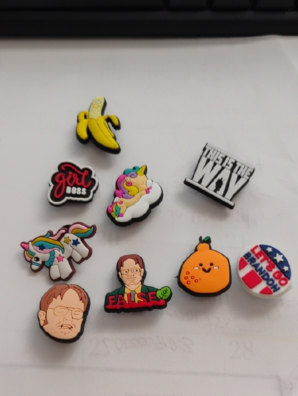 Cute Assorted Shoe Charms
